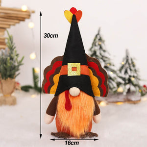 Halloween Gnome Plush Halloween Decoration for Home Handmade Faceless Dolls Gnome Ornaments Cute Elf Scandinavian Tomte Gnomes acacuss