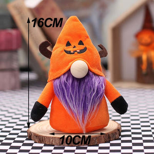 Halloween Gnome Plush Halloween Decoration for Home Handmade Faceless Dolls Gnome Ornaments Cute Elf Scandinavian Tomte Gnomes acacuss