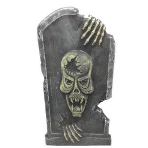Halloween Graveyard Tombstone Decorations Realistic and Reusable Spooky Haunted House Yard Outdoor Decorations and Accessories acacuss