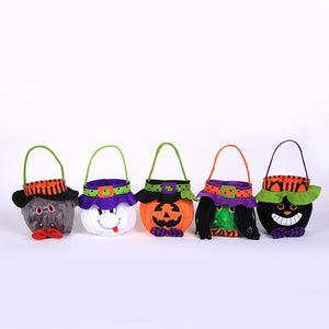 Halloween Hand Bag Witch Pumpkin Trick Or Treat Party Horror Ghost Festival Parti Happy Helloween Day Decor For Home 2023 Boo acacuss