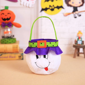 Halloween Hand Bag Witch Pumpkin Trick Or Treat Party Horror Ghost Festival Parti Happy Helloween Day Decor For Home 2023 Boo acacuss