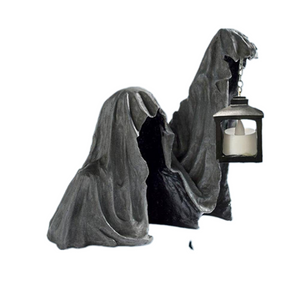 Halloween Lantern Hell Death Resin Decorations acacuss