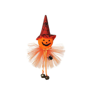 Halloween Pumpkin Ghost Witch Black Cat Pendant Scary Witch Hanging Oranments Happy Halloween Party Decoration for Home 2023 acacuss
