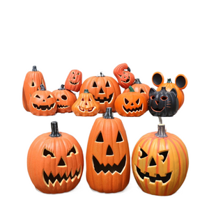 Halloween Pumpkin Led Light Lamp Creative Lantern Decoration Flashing Light Gypsophila Ghost Festival Dress Up Glowing acacuss