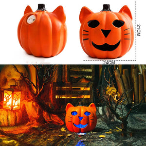 Halloween Pumpkin Led Light Lamp Creative Lantern Decoration Flashing Light Gypsophila Ghost Festival Dress Up Glowing acacuss