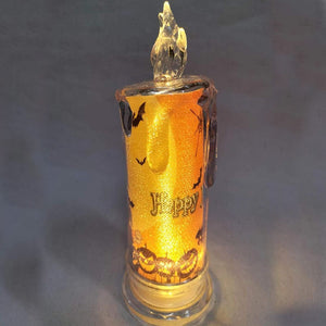 Halloween Tears LED Candle Lamp Ghost Festival Party DIY Pumpkin Bat Witch Happy Halloween Day Decor For Ghost House 20223 acacuss
