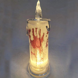 Halloween Tears LED Candle Lamp Ghost Festival Party DIY Pumpkin Bat Witch Happy Halloween Day Decor For Ghost House 20223 acacuss