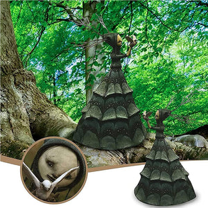Halloween Witch Figurine Statue Resin Creepy Witch Sculptures Garden Decoration for Home Patio Yard Lawn Porch Garden Decoration acacuss