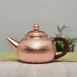 Handmade Pure Copper Tea Tray Teapot Teacup Tea Ceremony Accessories Rectangular Dry Bubble Table Kung Fu Tea Set Accessories acacuss