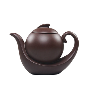 Handmade Yixing teapot Elegant Xishi Purple Clay Pot Raw Ore Green Clay All Handmade - ACACUSS