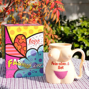 Handmade boobs Mug - Large Tits MUG 450ml - acacuss