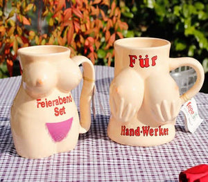 Handmade boobs Mug - Large Tits MUG 450ml - acacuss