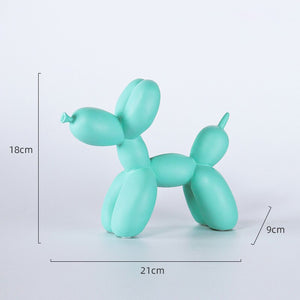 Home Decor Nordic Style Resin 21cm Balloon Dog Room Living Room Porch Decoration New Home Decorations Kids Gifts Room Decor acacuss