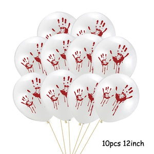 Huge Standing Halloween Pumpkin Ghost Balloons Witch Bat Spider Foil Ballon Inflatable Kids Toys Globos Halloween Party Supplies acacuss