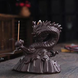 Incense Burner Dragon - acacuss