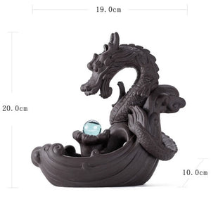 Incense Burner Dragon - acacuss