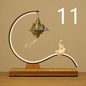 Incense Stick Holder Buddha Decoration Ceramic Burner Handmade - Creative Hanging Backflow Aromatherapy Burner Zen Living Room Home - ACACUSS