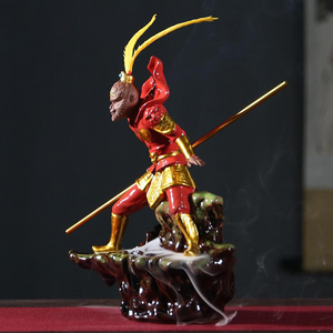 Incense Waterfall Burner With Led Lighting - acacuss