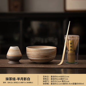 Japanese Matcha Set Safe Bamboo Whisk Teaspoon Tea Sets Indoor Beverage Shop Tea-making Tools Accessories Birthday Gifts home acacuss