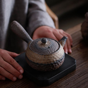 Japanese ceramic kyusu teapot kettle chinese kung fu tea pot drinkware 200ml acacuss