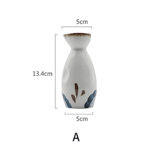 Japanese ceramic wine set Hotel restaurant small wine set Bar tool Sake flagon acacuss