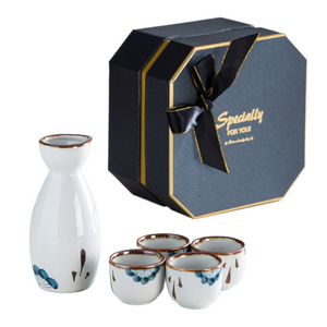 Japanese ceramic wine set Hotel restaurant small wine set Bar tool Sake flagon acacuss