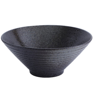 Japanese creative tableware set, commercial bamboo hat ceramic bowl, household large ramen, rice, noodles, soup bowl acacuss