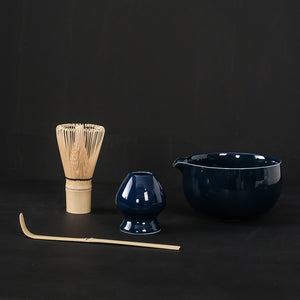 Japanese matcha suits with dumping of mouth of bowl with ceramic egg beater matcha tea spoon of maccha powder compact gift box acacuss