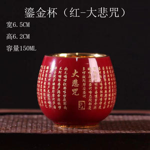 Jun Kiln Peacock Gilt Teacup Jianzhan Master Cup Ceramic Tea Cup Kung Fu Tea Set Hat Cup Colorful Teacup Chinese Tea Set Teaware acacuss