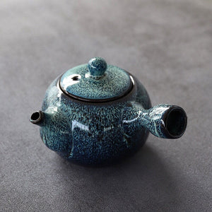 ACACUSS KYUSU Japanese Ceramic kiln stone grinding teapot 230 ml Thumb Chinese Tea Pot Kung Fu Tea Pot - ACACUSS