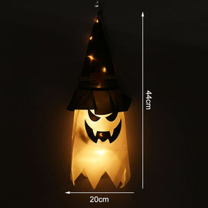 LED Light Halloween Hanging Ghost Kids Favors Halloween Party Outdoor Indoor Home Decoration Spooky Lamp Bar Horror Props 2023 acacuss