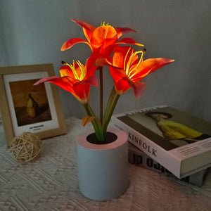 LED Sunflower Bouquet Night Light Simulation Flower Atmosphere Desk Light Romantic Bedside Flower Lamp Gift Cafe Home Room Decor acacuss
