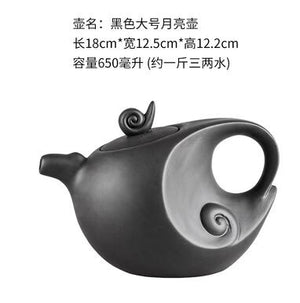 Large Capacity Household Handmade Purple Sand Teapot Chinese Teaware Yixing Zisha Zhu Clay Ball Filter Bubble Teapot Moon Pot acacuss