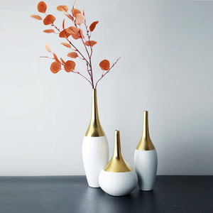 ACACUSS MID Century Modern Decor sculpture VASE Nordic Minimalist Decorative Ornaments Flower Arrangement - housewarming Gift - ACACUSS