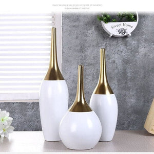 ACACUSS MID Century Modern Decor sculpture VASE Nordic Minimalist Decorative Ornaments Flower Arrangement - housewarming Gift - ACACUSS