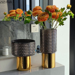 ACACUSS MID Century Modern Decor sculpture VASE Nordic Minimalist Decorative Ornaments Flower Arrangement - Table centerpiece housewarming - ACACUSS
