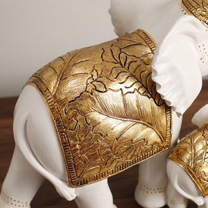 Lucky Mascot Antique Elephant Sculpture Home Living Room Decoration Furnishings TV Cabinet Bookcase Decor Ornament Birthday Gift acacuss
