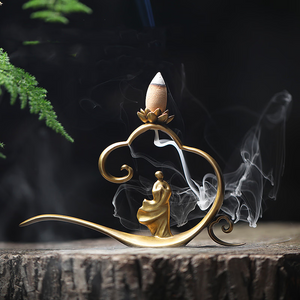 Luxury Brass Incense Burner acacuss