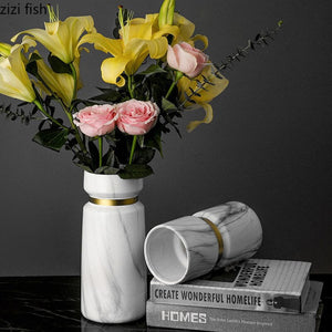 MID Century Modern Decor sculpture VASE Nordic Minimalist Decorative Ornaments Flower Arrangement - Table centerpiece housewarming Gift - ACACUSS