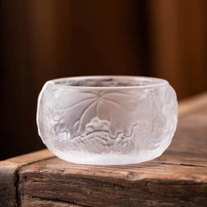 Master Cup Japanese Kung Fu Tea Cup Crystal Tea Bowl Personal Household Tea Cup Tea Set Wholesale Tea Cup acacuss