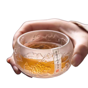 Master Cup Japanese Kung Fu Tea Cup Crystal Tea Bowl Personal Household Tea Cup Tea Set Wholesale Tea Cup acacuss