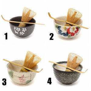 ACACUSS Ceramic Matcha Chawan Bowl Set for tea ceremony - ACACUSS