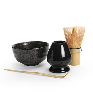 Matcha Tea Set with Bamboo Whisk acacuss