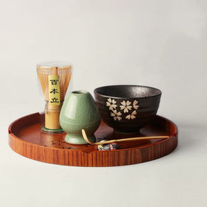 Matcha Tea Set with Bamboo Whisk - acacuss