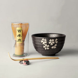 Matcha Tea Set with Bamboo Whisk - acacuss
