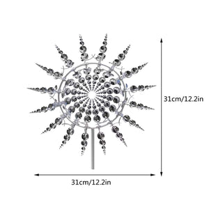 Metal Windmill Outdoor Wind Spinners Bohemian Garden Patio LAwn Decor Patio Decoration Metal Yard Decor Cool acacuss