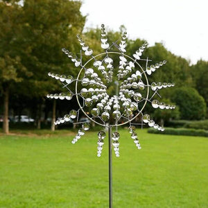 Metal Windmill Outdoor Wind Spinners Bohemian Garden Patio LAwn Decor Patio Decoration Metal Yard Decor Cool acacuss