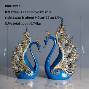 Modern Luxury Resin Crafts Figurines & Miniatures Wine Rack, Sideboards Ornament, and Creative Interior Decorations acacuss