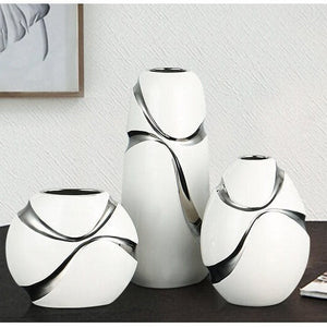Modern Minimalist Decorative Ornaments Living Room Flower Arrangement - mid century modern decor vases - Table centerpiece housewarming Gift - ACACUSS