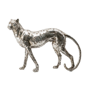 Modern Minimalist Light Luxury Style Animal Leopard Resin Living Room Porch Decoration Model Display Decorations Home Decor acacuss